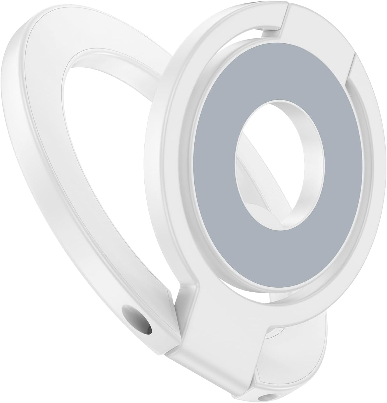 Dual-Sided Magnetic Phone Grip MagSafe Phone Ring Holder Kickstand Loop Magnet Finger Ring Stand for iPhone 17e/17/16/15/14/13/12 Pro Max Samsung S26 Ultra S26 S25 FE S24 Ultra Google Pixel 10a 10 9 8