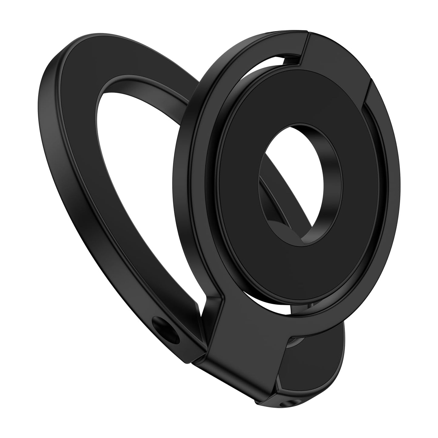 Dual-Sided Magnetic Phone Grip MagSafe Phone Ring Holder Kickstand Loop Magnet Finger Ring Stand for iPhone 17e/17/16/15/14/13/12 Pro Max Samsung S26 Ultra S26 S25 FE S24 Ultra Google Pixel 10a 10 9 8